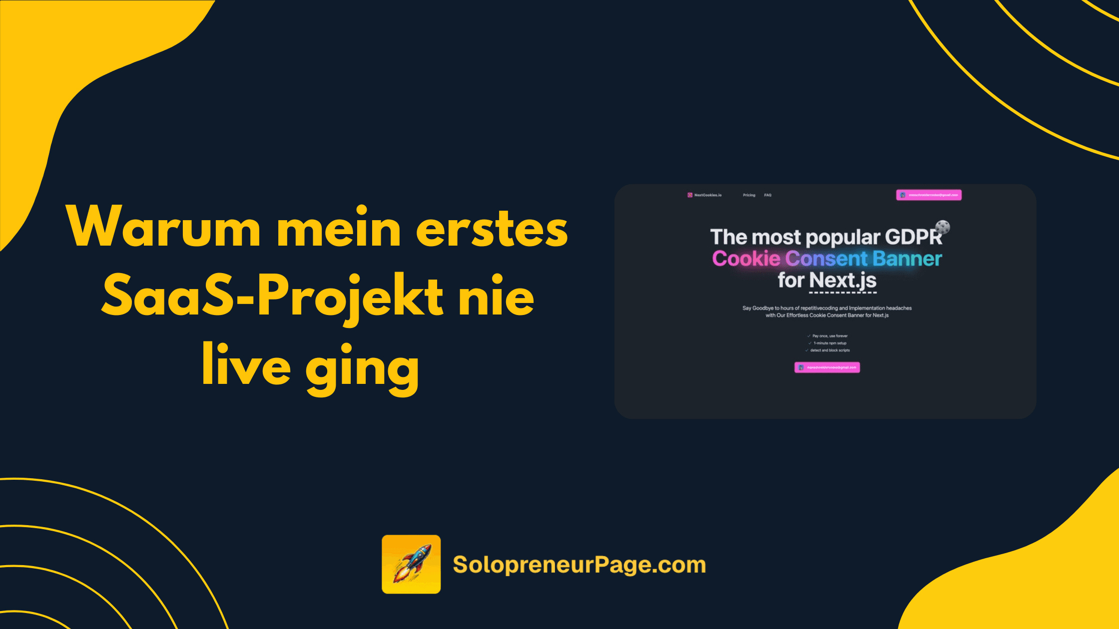 Warum mein erstes SaaS-Projekt nie live ging – und was ich daraus gelernt habe